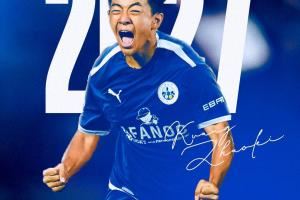 中国足球小将留洋+1！官方：邝兆镭加盟西协乙球队莱里达竞技！图片