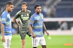 阿斯：罗德里戈告知阿隆索自己想踢左边锋，他将与维尼修斯争首发