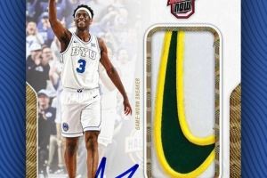 1of1球星卡!迪班萨NCAA首秀球鞋已经被制作成球星卡!